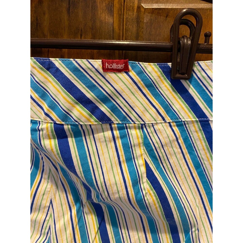 Hollister Pacific Merchants Womens Capris Pants Striped Casual Summer Vacation - Picture 8 of 11